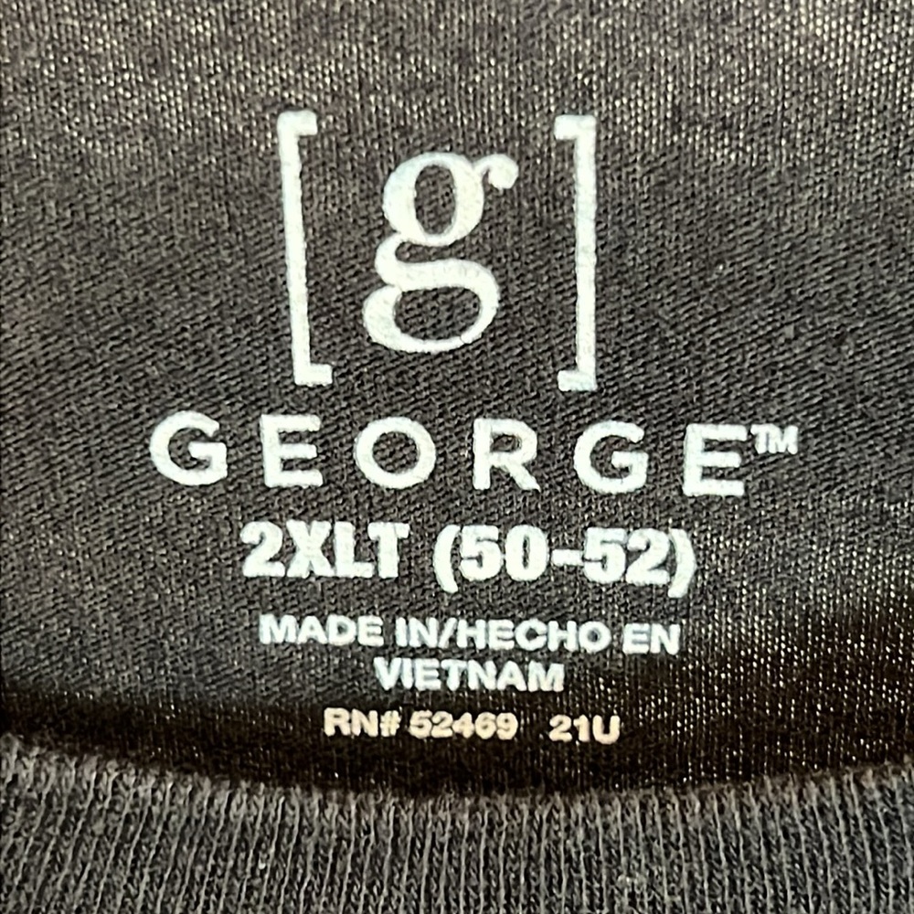 George Brand Black w/Glitter Cherry Graphic Women’s Sized 2XLT (50-52) Shirt - Picture 2 of 5